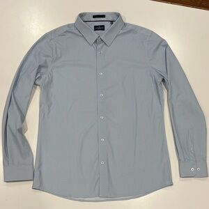 Chatham Road Blue Patterned Men's Shirt, Size M